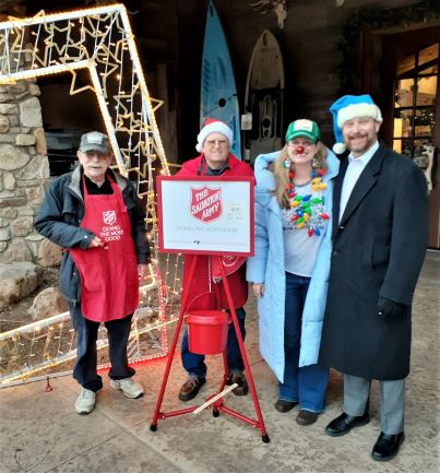 Bell Ringing with Salvation Army