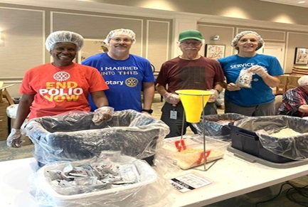 Rise Against Hunger Meal Packing